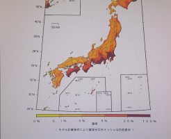 2016地震の発生確率